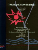 VALUING THE ENVIRONMENT