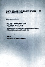 RECENT PROGRESS IN FOURIER ANALYSIS