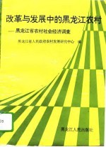 改革与发展中的黑龙江农村 黑龙江省农村社会经济调查