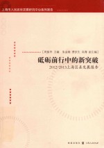 砥砺前行中的新突破 2012-2013上海区县发展报告