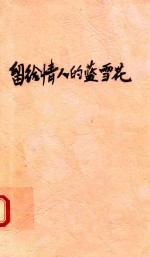 香港张小娴随笔散文精品 留给情人的蓝雪花
