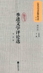 江苏当代文学批评家文丛 第2辑 季进文学评论选
