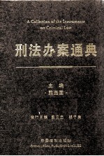 刑法办案通典