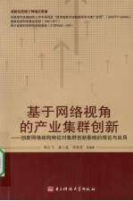 基于网络视角的产业集群创新 创新网络结构特征对集群创新影响的理论与应用