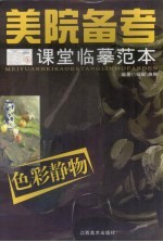 美院备考课堂临摹范本 色彩静物