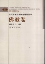 当代中国宗教研究精选丛书 佛教卷