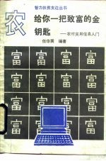 给你一把致富的金钥匙 农村实用信息入门