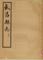 武昌县志 中
