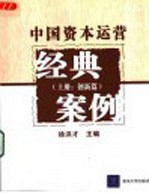中国资本运营经典案例 上 创新篇