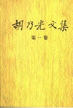 胡乃光文集 第1卷 1958-1988