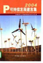可持续发展建言集 2004