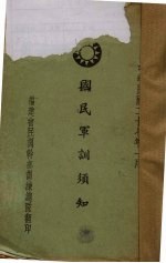 国民军训须知