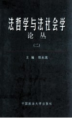 法哲学与法社会学论丛 2