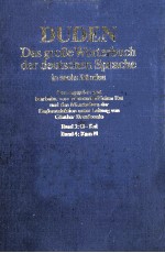 DUDEN DAS FROBE W?RTERBUCH DER DEUTSCHEN SPRACHE IN SECHS B?NDEN