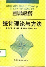 国民经济统计理论与方法