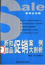 折扣 赠品促销案例大剖析