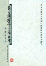 翁方纲经学手稿五种 诗附记 第三种