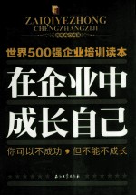 在企业中成长自己 你可以不成功,但不能不成长