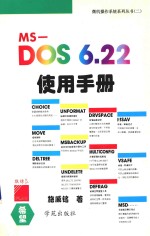 MS-DOS 6.22使用手册