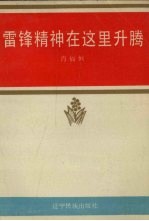 雷锋精神在这里升腾