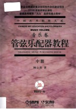 中国艺术教育大系 音乐卷:管弦乐配器教程 中册
