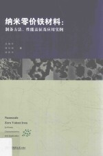 纳米零价铁材料 制备方法,性能表征及应用实