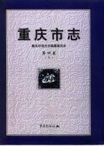 重庆市志 第4卷 上 工业综述志、煤炭工业志、电力工业志、天然气工业志、机械工业志、仪表工业志、电子工业志、化学工业志