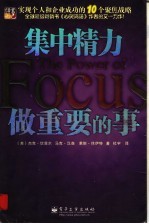 集中精力做重要的事 实现个人和企业成功的10个聚焦战略