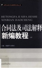 合同法及司法解释新编教程 上