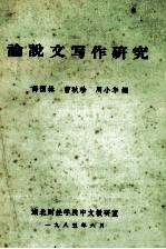 论说文写作研究