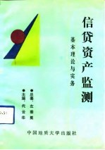 信贷资产监测基本理论与实务