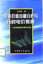 电能价值当量分析与分时电价预测 电力市场的定价理论与方法