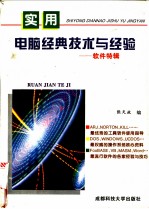 实用电脑经典技术与经验：软件特辑