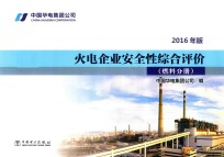 火电企业安全性综合评价 燃料分册 2016版