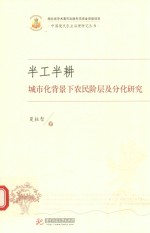 半工半耕 城市化背景下农民阶层及分化研究