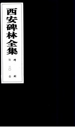 西安碑林全集 30卷 碑刻