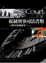 拟制刑事司法书类 刑事案例研究
