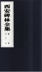 西安碑林全集 93卷 墓志
