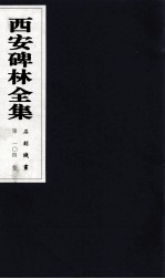 西安碑林全集 104卷 石刻线画