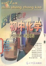 中国考王 战胜中考丛书 初中化学 下