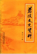 苍溪文史资料 第12辑