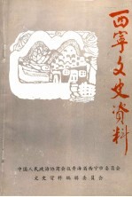 西宁文史资料 第8集