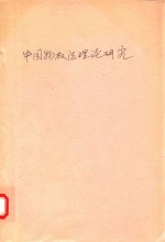中国物权法理论研究