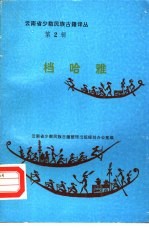 云南省少数民族古籍译丛 第2辑 档哈雅 医药书