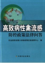 高致病性禽流感防控政策法律问答