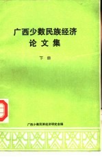 广西少数民族经济论文集 下