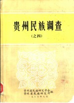 贵州民族调查 之四