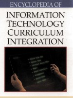 ENCYCLOPEDIA OF INFORMATION TECHNOLOGY CURRICULUM INTEGRATION VOLUME II
