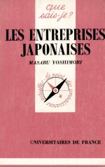 LES ENTREPRISES JAPONAISES