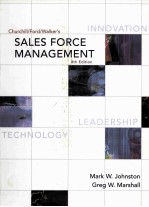 CHURCHILL/FORD/WALKER'S SALES FORCE MANAGEMENT EIGHT EDITION
